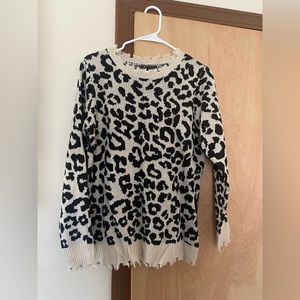 LEOPARD SWEATER